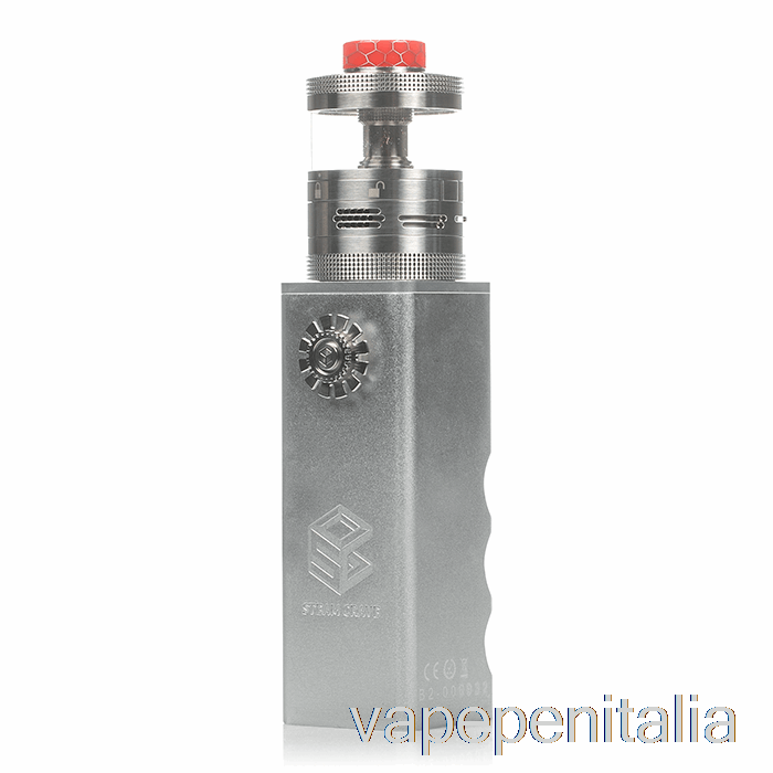 Vape In Italia Steam Crave Titan Advanced Combo Rdta Starter Kit In Acciaio Inossidabile